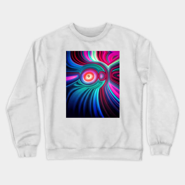 Extrapolating Interpolations Crewneck Sweatshirt by TheGlitchedArts